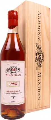 VinoCape Арманьяк "Maniban" Armagnac AOC, 1960, wooden box