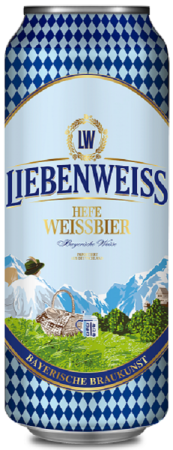 VinoCape Пиво Liebenweiss Hefe-Weissbier in can