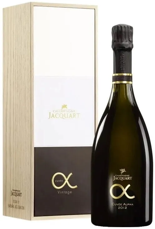 VinoCape Шампанское Jacquart Cuvee Alpha в подарочной упаковке