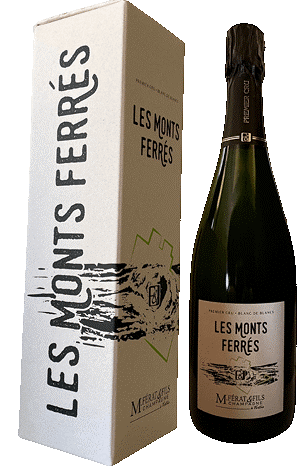 Шампанское М.Фэра э Фис Ле Мон Ферр Премьер Крю Блан де Блан в подарочной упаковке | VinoCape