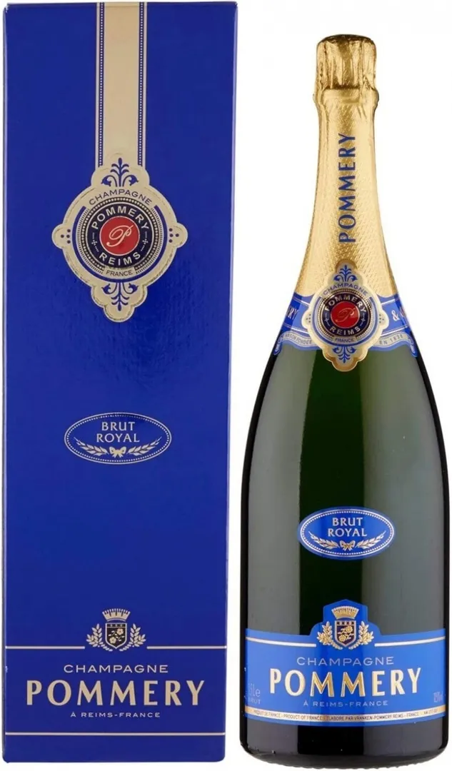 VinoCape Шампанское Pommery, Brut Royal, Шампанское AOC, в подарочной упаковке