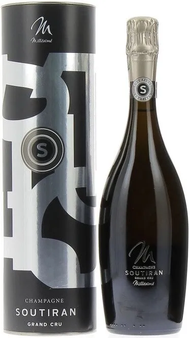 VinoCape Шампанское Soutiran Cuvee Millenzyme Grand Cru pu