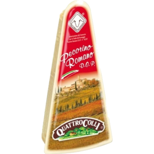 Сыр Пекорино Романо 12 месяцев Quattro Colli 200гр | VinoCape