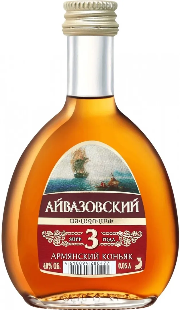 Коньяк Айвазовский 3 года | VinoCape