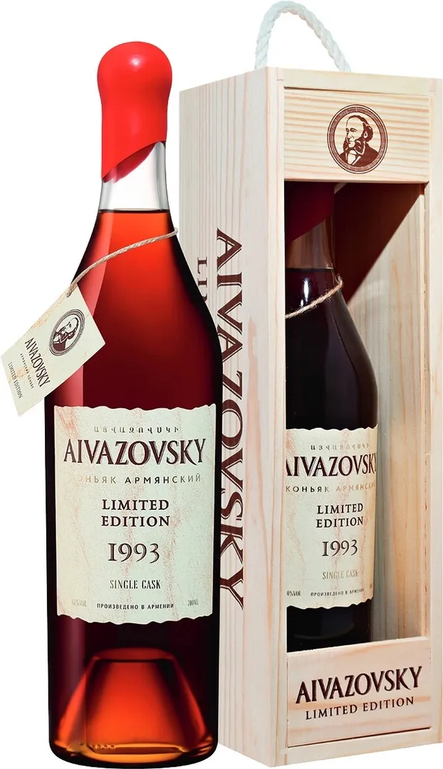 VinoCape Коньяк Aivazovsky Limited Edition 1993 wooden box