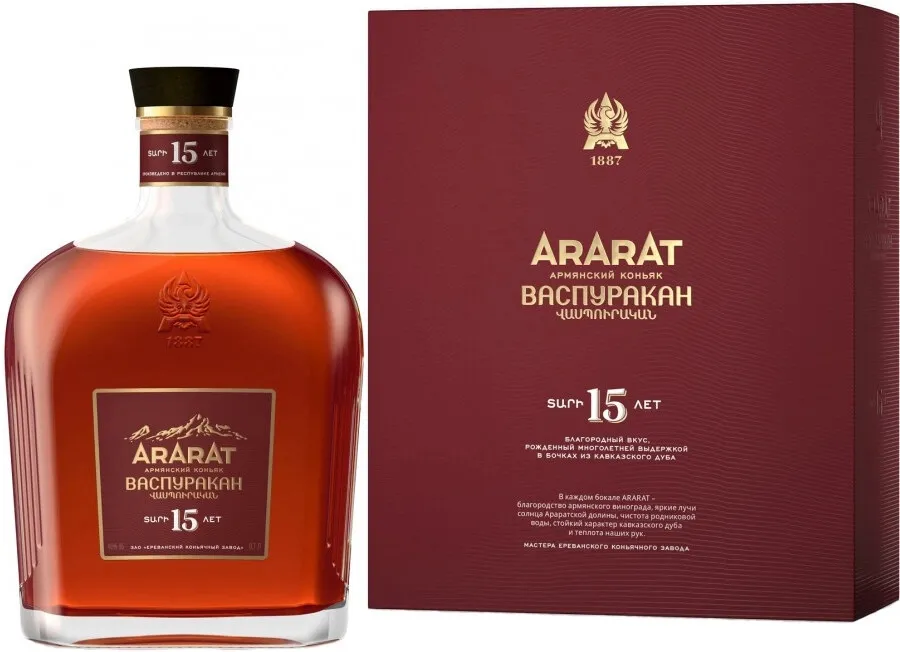 VinoCape Коньяк Ararat Vaspurakan in box