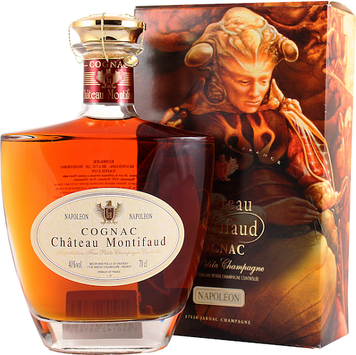 VinoCape Коньяк Chateau de Montifaud Petite Champagne Napoleon gift box 0,7л