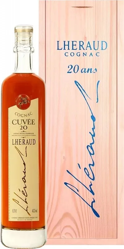 VinoCape Коньяк Lheraud Коньяк Cuvee 20 wooden box