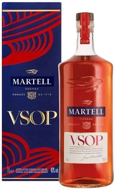 VinoCape Коньяк Martell VSOP в подарочной упаковке