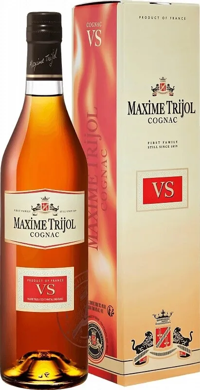 VinoCape Коньяк Maxime Trijol VS в подарочной упаковке