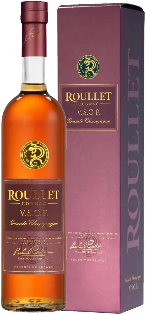 VinoCape Коньяк Roullet VSOP в подарочной упаковке