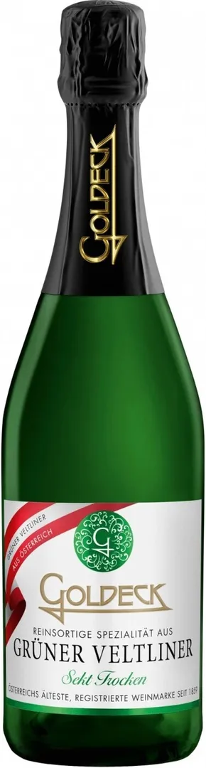 VinoCape Игристое вино Вино "Goldeck" Gruner Veltliner Sekt Trocken