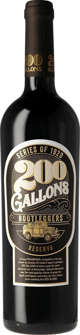 VinoCape Вино "200 Gallons" Bootleggers Reserva