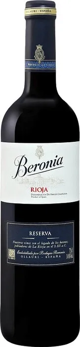 VinoCape Вино "Beronia" Reserva, Rioja DOC