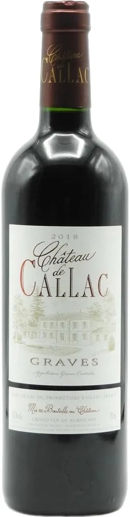 VinoCape Вино Chateau de Callac Graves AOC