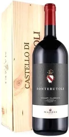 VinoCape Вино "Fonterutoli" Chianti Classico DOCG, 2020, wooden box