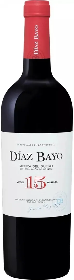 VinoCape Вино Diaz Bayo, 15 Meses Barrica, Ribera del Duero DO