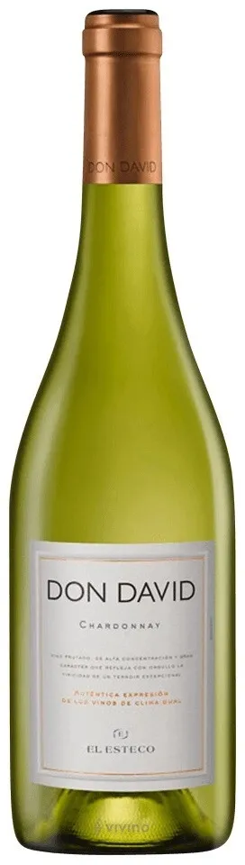 VinoCape Вино El Esteco, "Don David" Chardonnay