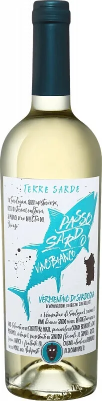 VinoCape Вино Passo Sardo Vermentino di Sardegna DOC